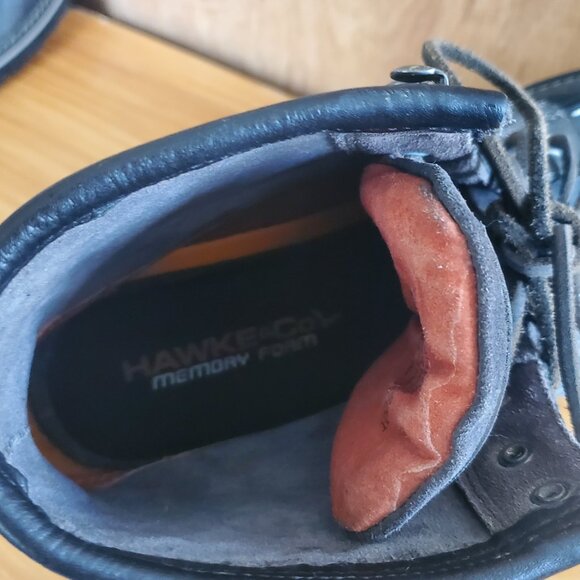 HAWKE & CO Moc Toe Leather Work Boots/ Size 13 - Picture 7 of 11